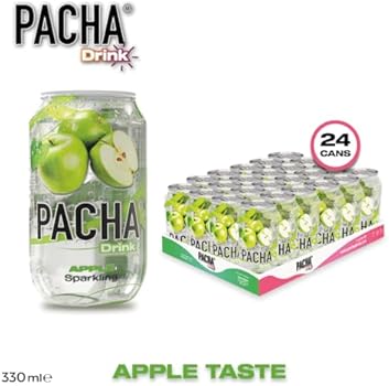 PACHA Drink 24x Flavored Water slightly sparkling without